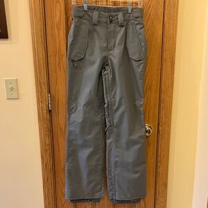 Men's Versatile Snowboarding Cargo Pants in Gray